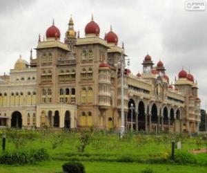 yapboz Mysore, Hindistan Sarayı